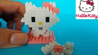 Unboxing Hello Kitty Nanoblocks and building it