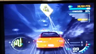 Need for speed carbon 2006, PS2 *final race*