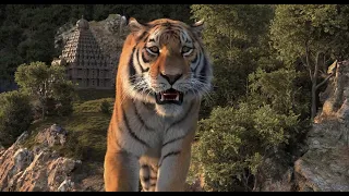 Realistic CG Tiger #animation #tiger #art #cgi