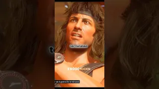 Rambo wants to terminate the Terminator | Mortal Kombat 11 #shorts #fyp