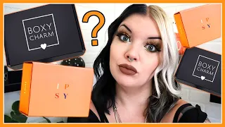 Boxycharm vs Ipsy Showdown! 4 Boxes! October 2022 Unboxing