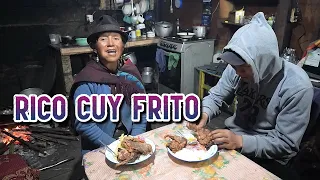 RICO CUY FRITO CON PAPITAS | Doña Empera