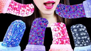 ASMR GALAXY CANDY FROZEN HONEY JELLY RECIPE MUKBANG HOT ITEM MAKING HONEY JELLY CANDYS