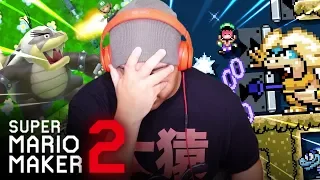 NO CLICKBAIT, HARDEST LEVEL EVER! 5 HOURS TO RECORD! [SUPER MARIO MAKER 2] [#45]