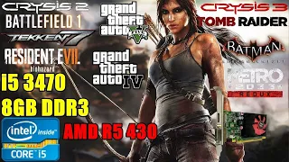 Core i5 3470 + AMD R5 430 - (10 Games Tested in 2023) |  - Soul Z Gaming - HD 1080p #i53470