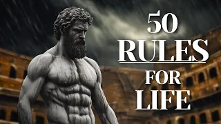 50 stoic rules to improve your life | Stoic advice for hard days