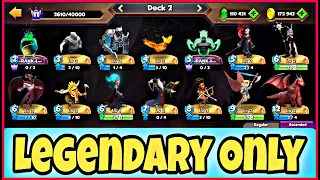 Castle Crush 🔥 All LEGENDARY CARDS In One Deck 🔥 Castle Crush Gameplay