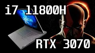 Lenovo LEGION 5 (i7-11800H + RTX 3070) Unpacking and Test in 8 Games | 1080p | 1440p