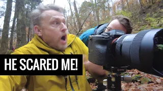 This Guy Almost Gave Me A Heart Attack - Autumn Landscape Photography