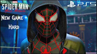 Spider-Man Miles Morales PS5 Новая Игра + На Невероятной Сложности Прохождение