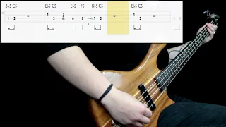 Dio - Holy Diver (Bass Cover) (Play Along Tabs In Video)
