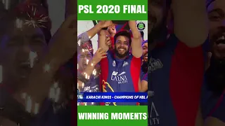 PSL 2020 Final Lahore vs Karachi Winning Moments #HBLPSL8 #PSL8 #SochHaiApki #SportsCentral MB2L