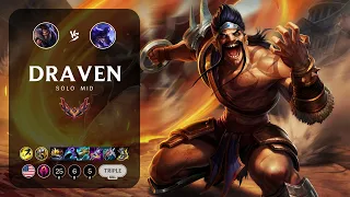 Draven Mid vs Ryze - NA Grandmaster Patch 14.4