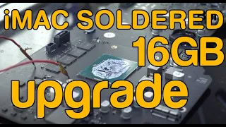 iMac Soldered RAM Upgrade (Late 2015): 16GB