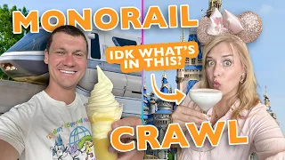 We Let Disney World CAST MEMBERS Choose Our Food | Monorail Crawl: Magic Kingdom Resorts