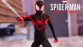 Spider-Man: Miles Morales PC - Ultimate Suit MOD Free Roam Gameplay!