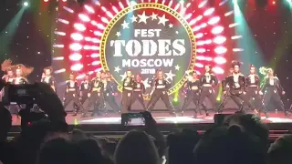 #todes #тодес #танцы Todes Fest Moscow 2018/ Батл Вавилова Группа 25