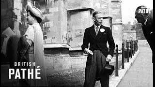 King At Windsor Castle Wedding (1949)