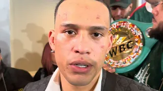 David Benavidez PARTING SHOT at Shakur Stevenson NO F**KIN ACTION style & giving fans MONEY'S WORTH