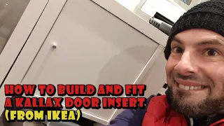 How to build and fit a kallax door insert from ikea