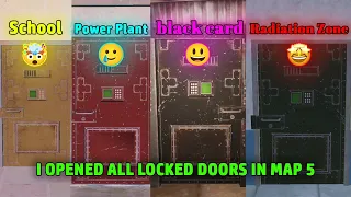 I opened all looked door in map 5 🤩🤩 | PUBG METRO ROYALE