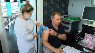 В волгоградских фитнес-центрах начали вакцинировать от COVID-19