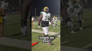 He's The BIGGEST High School Football Player in the Country! (Byron Washington)