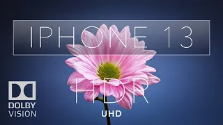 IPhone 13 HDR 4k 60fps Dolby Vision