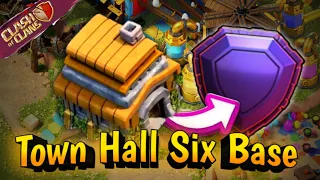 The Best Ultimate Town Hall 6 TrophyHybrid Base Layout 2023 Town Hall 6 Hybrid Base