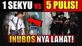 Matapang Na Security Guard Nilabanan Ang 5 Mga Pulis | BPI Bank Robbery