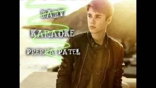 justin bieber-baby karaoke with backup vocals