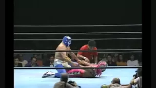 mil mascaras vs ultimo dragon (japan)