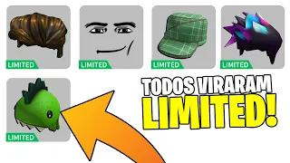 TODOS OS ITENS VIROU LIMITED NO ROBLOX!