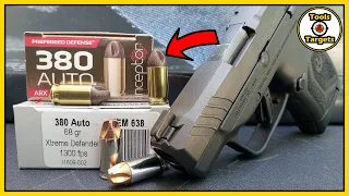 Is It REALLY "Just as Good?"...ARX Inceptor vs Underwood Xtreme Defender .380 Auto Ammo Test!