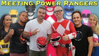 Meeting REAL Power Rangers!