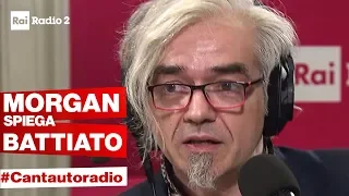 A Cantautoradio Morgan spiega la sua teoria su Franco Battiato