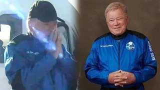 William Shatner in TEARS After Blue Origin Space Flight