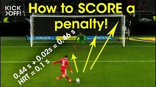 How to score perfect penalties | feat. Robert Lewandowski