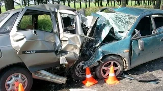 Авто приколы. Автомобильные аварии 2. Car Crashes 2.