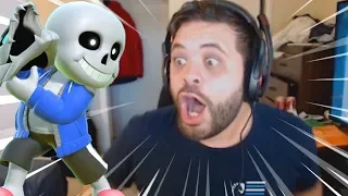 THEY ACTUALLY ADDED SANS TO SMASH!?