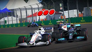 F1 2021 - MY TEAM - GP DA ASUTRÁLIA 50% - TÁ F*DA! - EP 172