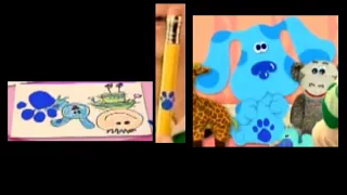 blue's clues how to draw 3 clues from What Is Blue Trying To Do?