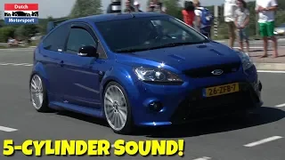 Ford Focus RS/ST 5-Cylinder Turbo SOUND Compilation!