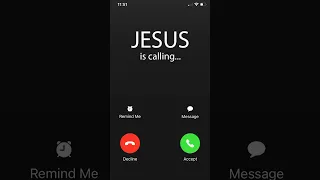 Would You DECLINE JESUS’ Phone Call 📱🚦 🚫 #jesus #god #church #religion #faith #christianity