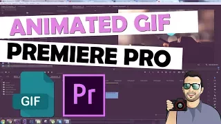 Make ANIMATED GIF for Facebook Cover - PREMIERE PRO Tutorial