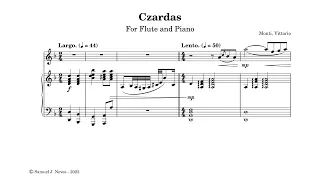 Monti - Czardas, Flute and Piano | Samuel J. Neves