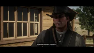 Red Dead Redemption 2 - A New Future Imagined: Duncan Geddes Gives Furniture To John Cutscene (2018)