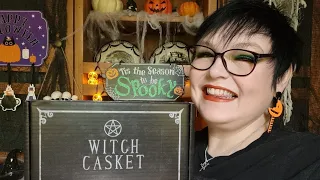 UNBOXING - Witch Casket Monthly Subscription Box for October 2023