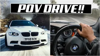 POV DRIVING A 2010 BMW E92 M3 **MODIFIED**