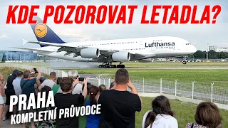 Kde pozorovat letadla na letišti v Praze? Kompletní průvodce